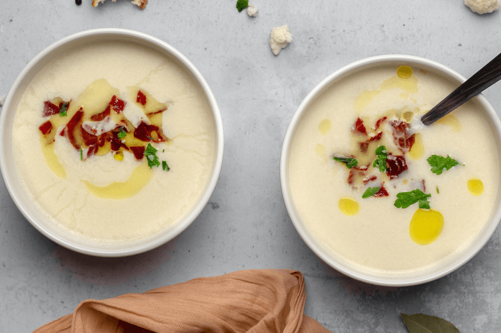Sopa de coliflor