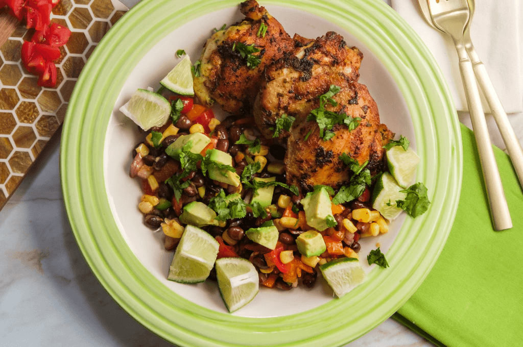 Pechuga Gratinada de Pollo al Limón y Cilantro