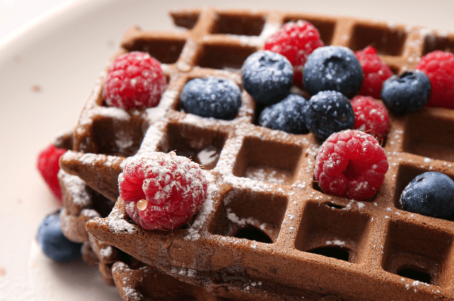 Waffle de Cacao