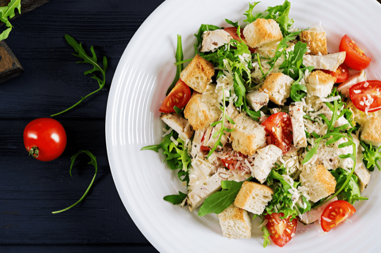 Ensalada César saludable