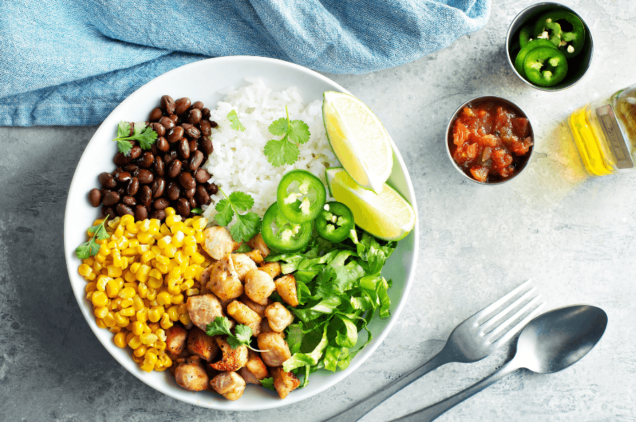 Bowl de Pollo estilo Mexicano