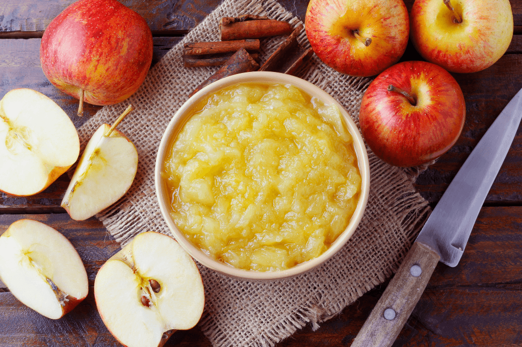 Compota de Manzana Casera sin Azúcar