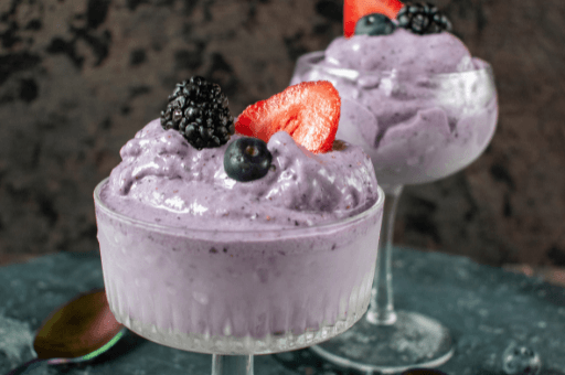 Smoothie de arándanos