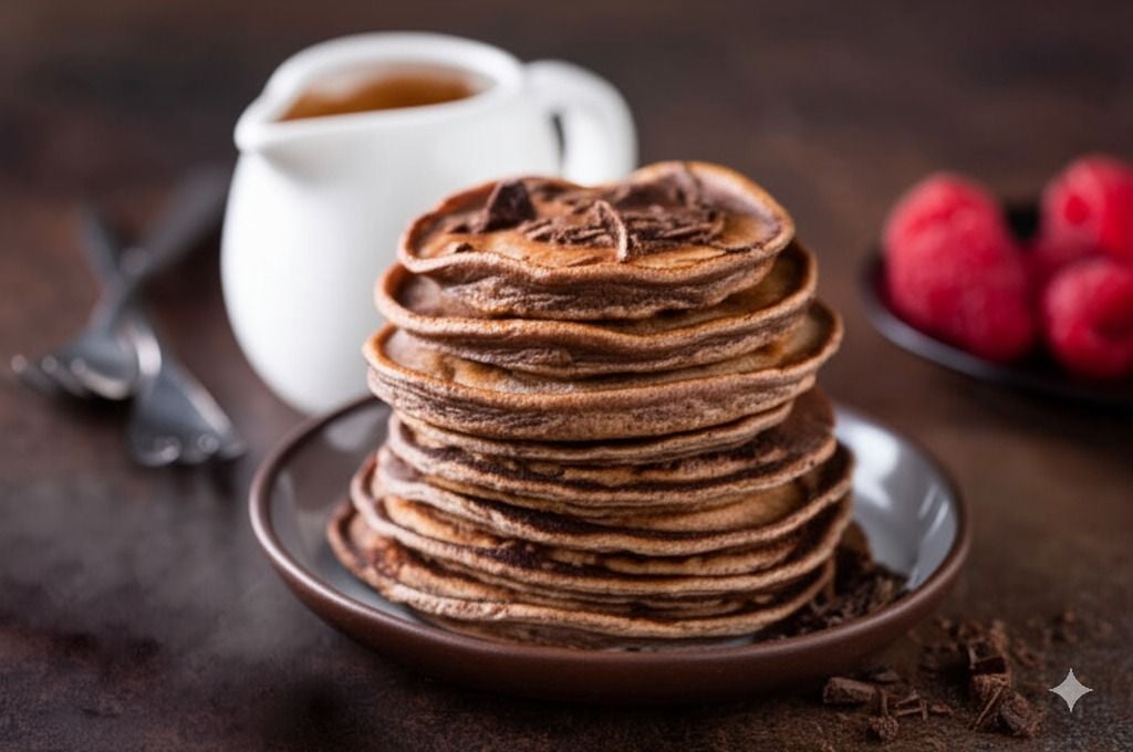 Pancakes de Cacao y Proteína