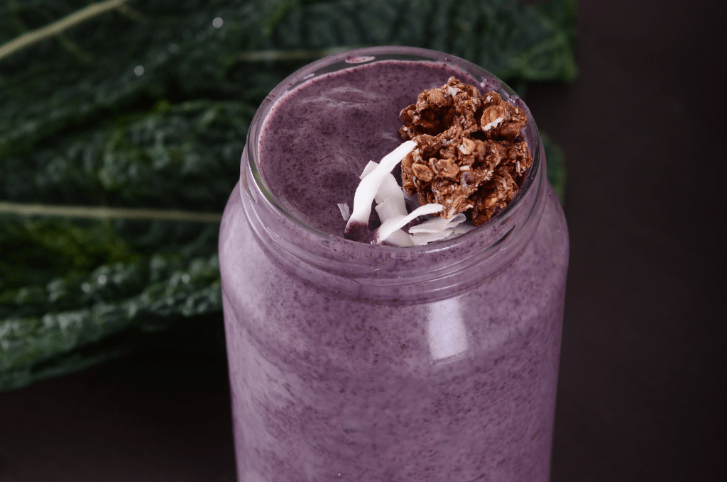 Smoothie Proteico de Arándanos