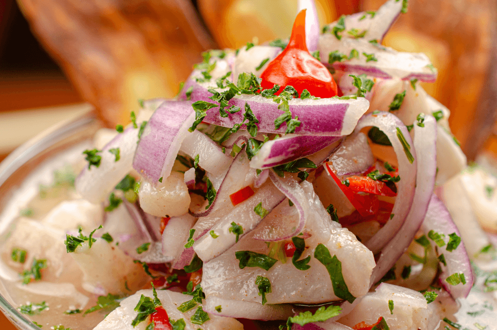 Ceviche de Pescado Blanco
