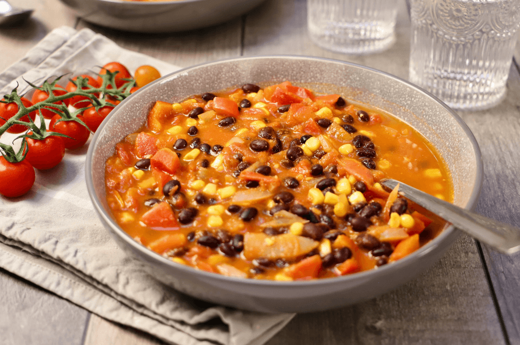 Sopa mexicana vegana