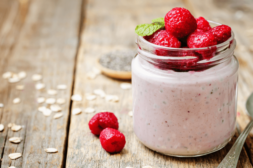 Yogur Griego con Frutos Rojos y Granola