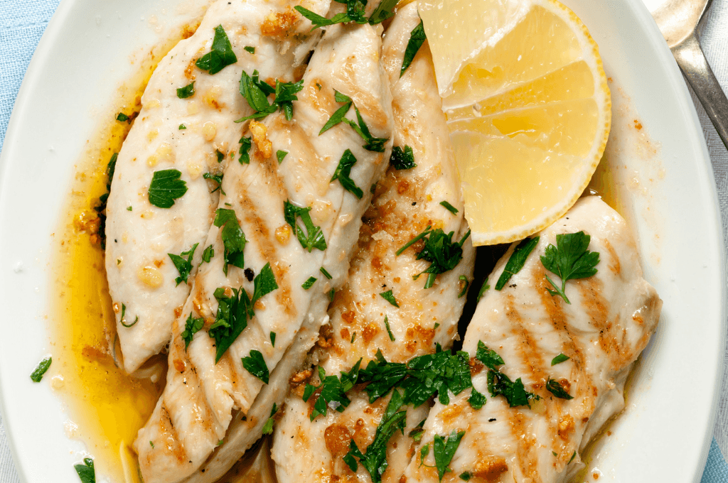 Pollo al Limón con Ensalada Fresca