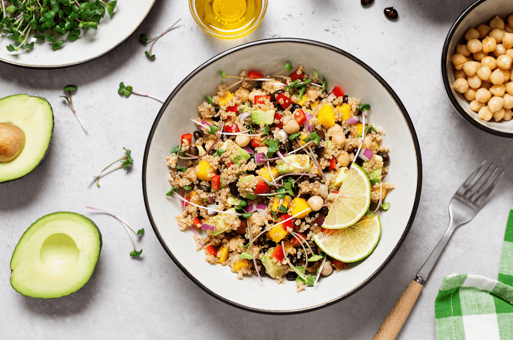 Ensalada de Quinoa con Vegetales